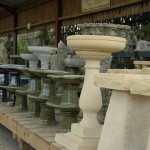 Stone Bird Tables
