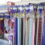 dog leads and a fle comb