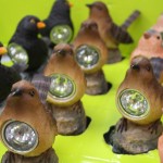 Bird styled solar lights