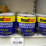 Greenhouse sulphur candle