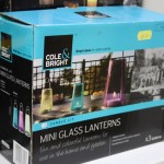 Mini glass lanterns