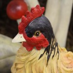 Plastic animals for gardens cockerels Plastic animals for gardens cockerels
