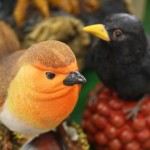 Plastic animals for gardens robin Plastic animals for gardens robin