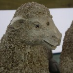 Plastic animals for gardens sheep Plastic animals for gardens sheep