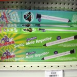 Sonic mole repeller