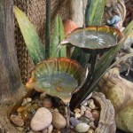 Water features leaf effect