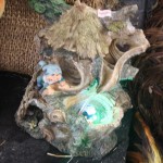 Water features with lights