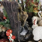 Water features wood effect