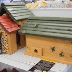 Wooden bird box