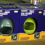 egg style feeder for wild birds