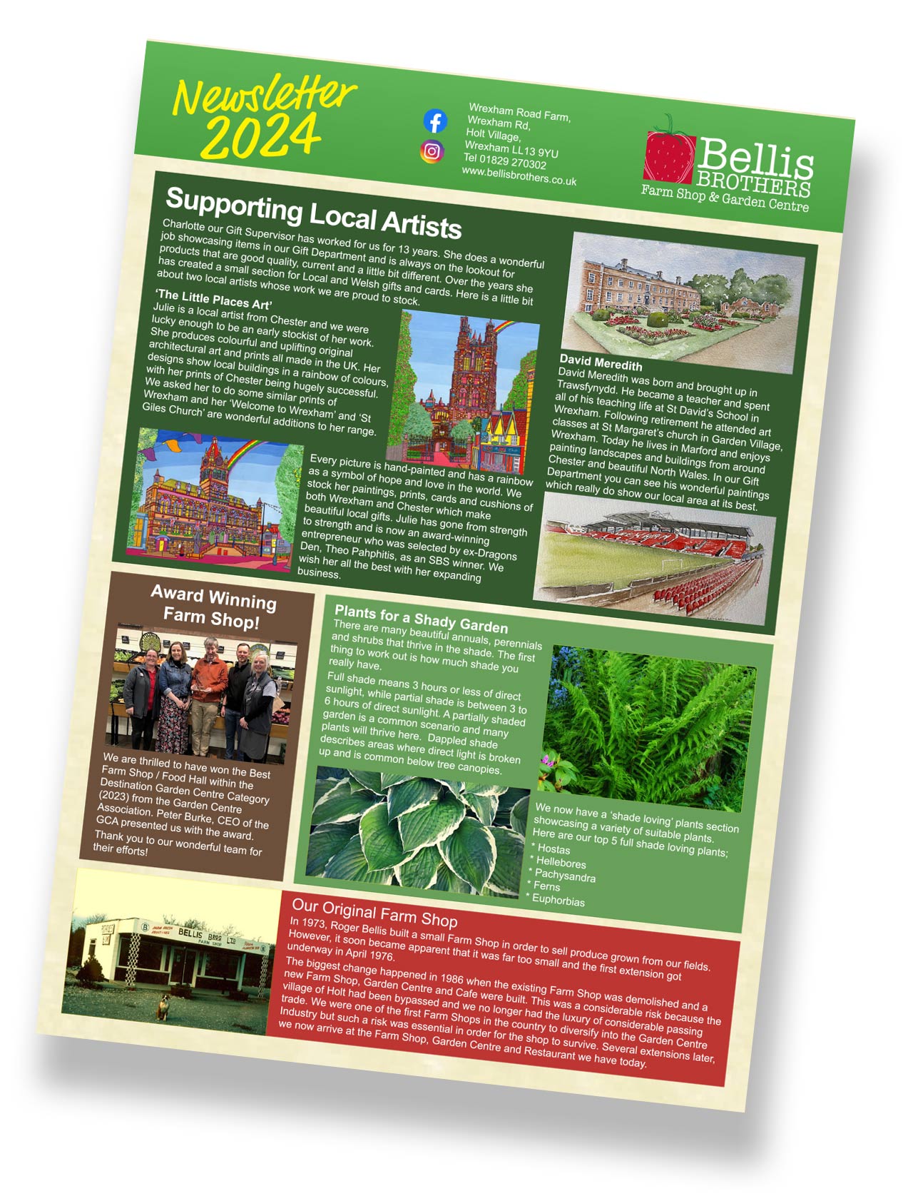 Click to download our newsletter